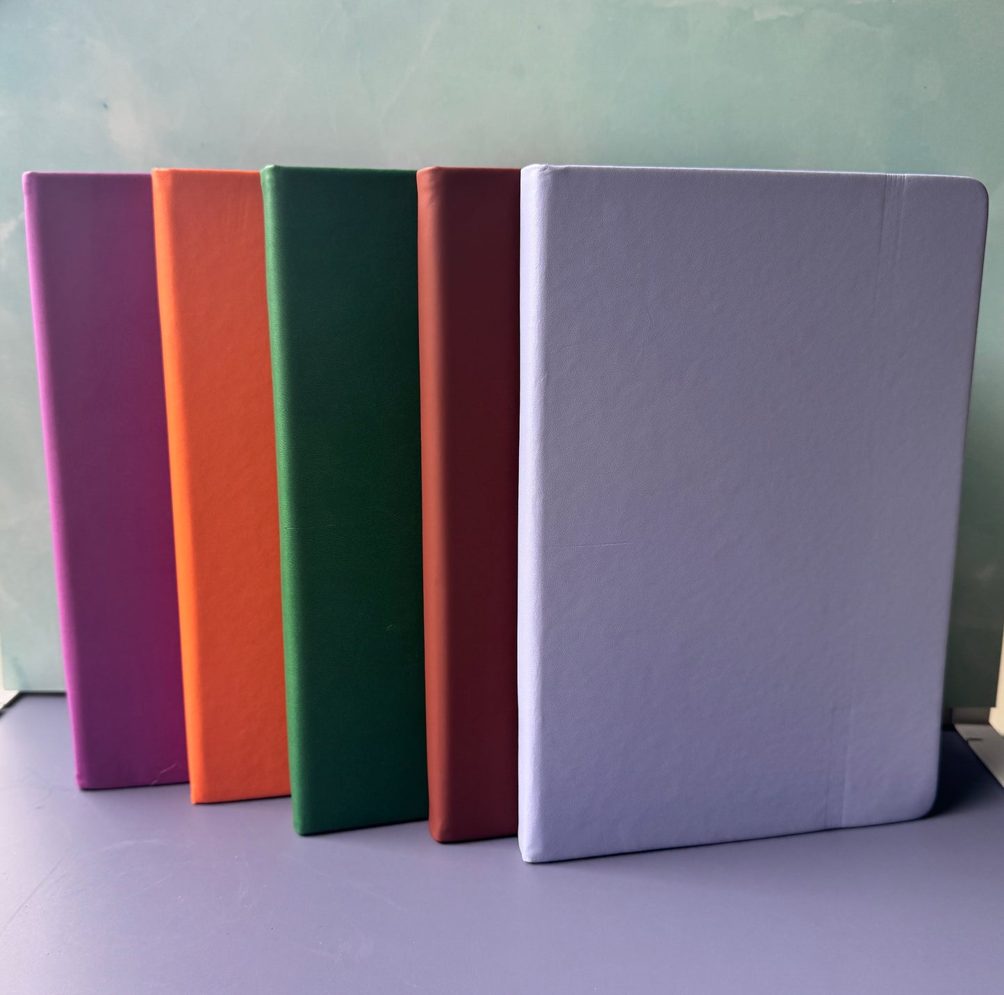 Funny Engraved A5 Lined Journal with Fabric Book Holder & Elastic Closure - Witty Quote Notebook Gift
