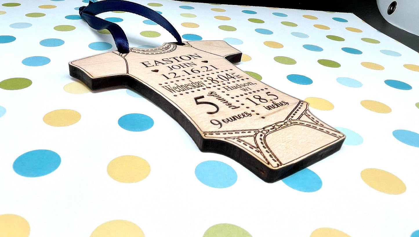 Personalized Baby Ornament: A Cherished Keepsake for New Parents and Grandparents