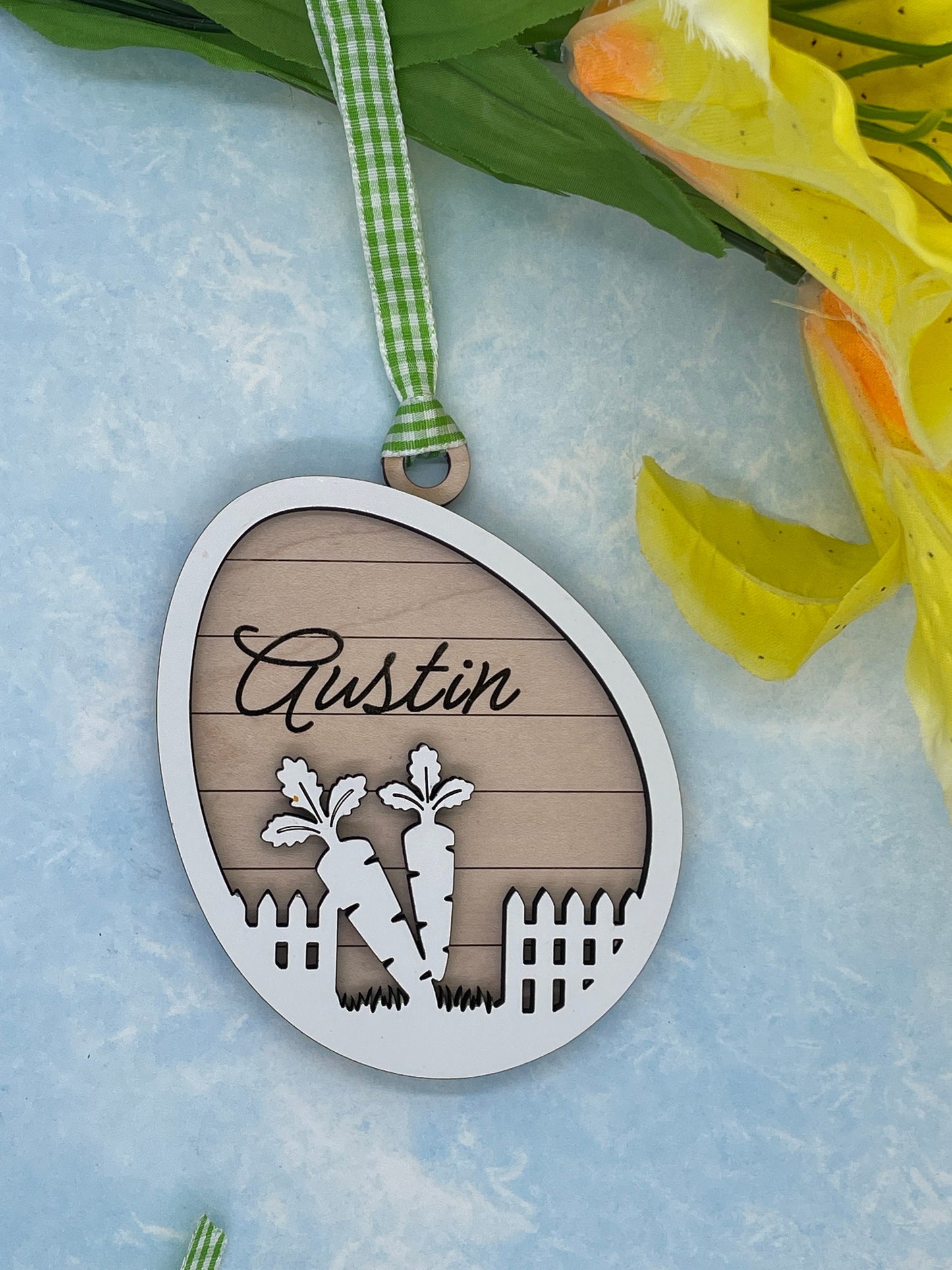 Easter Basket Tags, Easter Basket Name Tags, Custom Easter Basket Tag, Engraved Easter Basket, Easter Keepsake