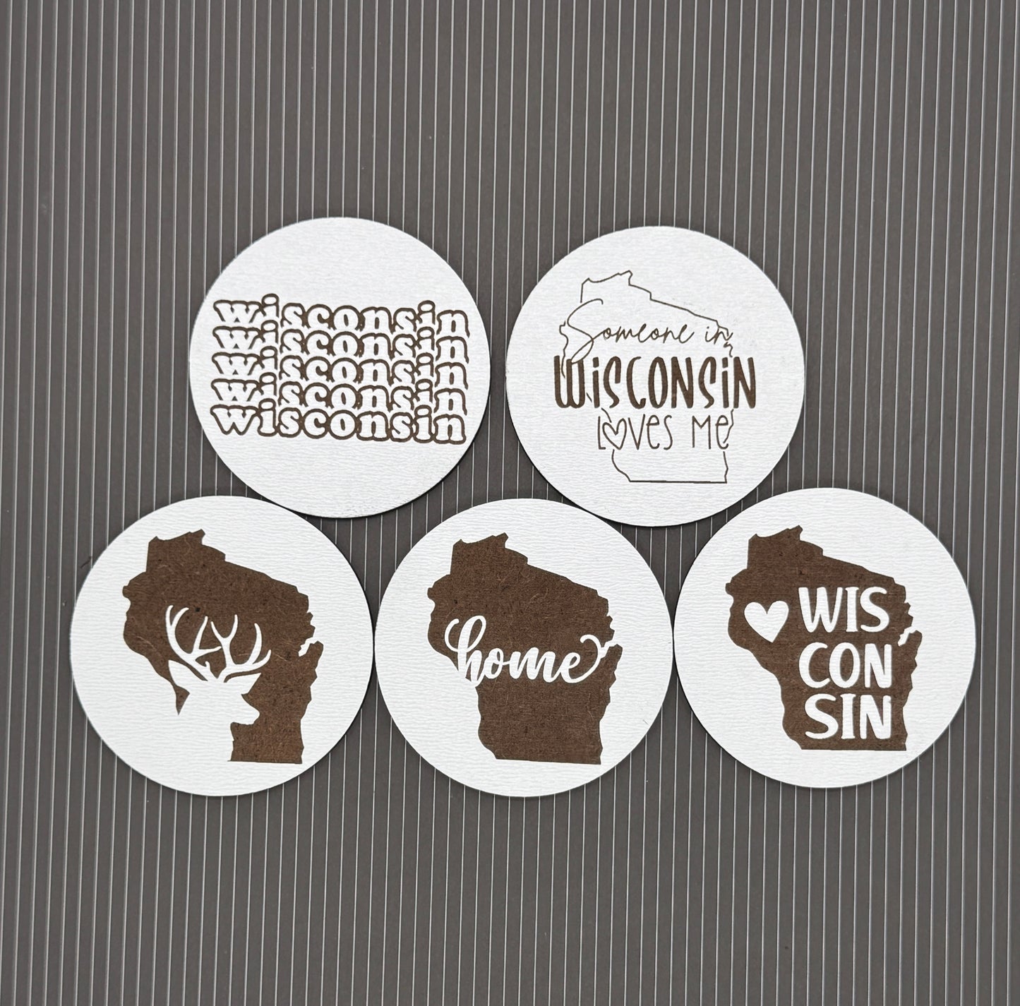 Custom Engraved Wood Magnets