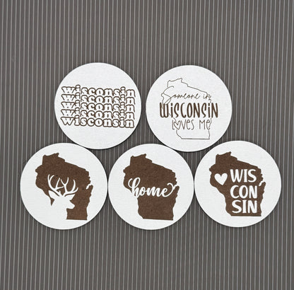 Custom Engraved Wood Magnets